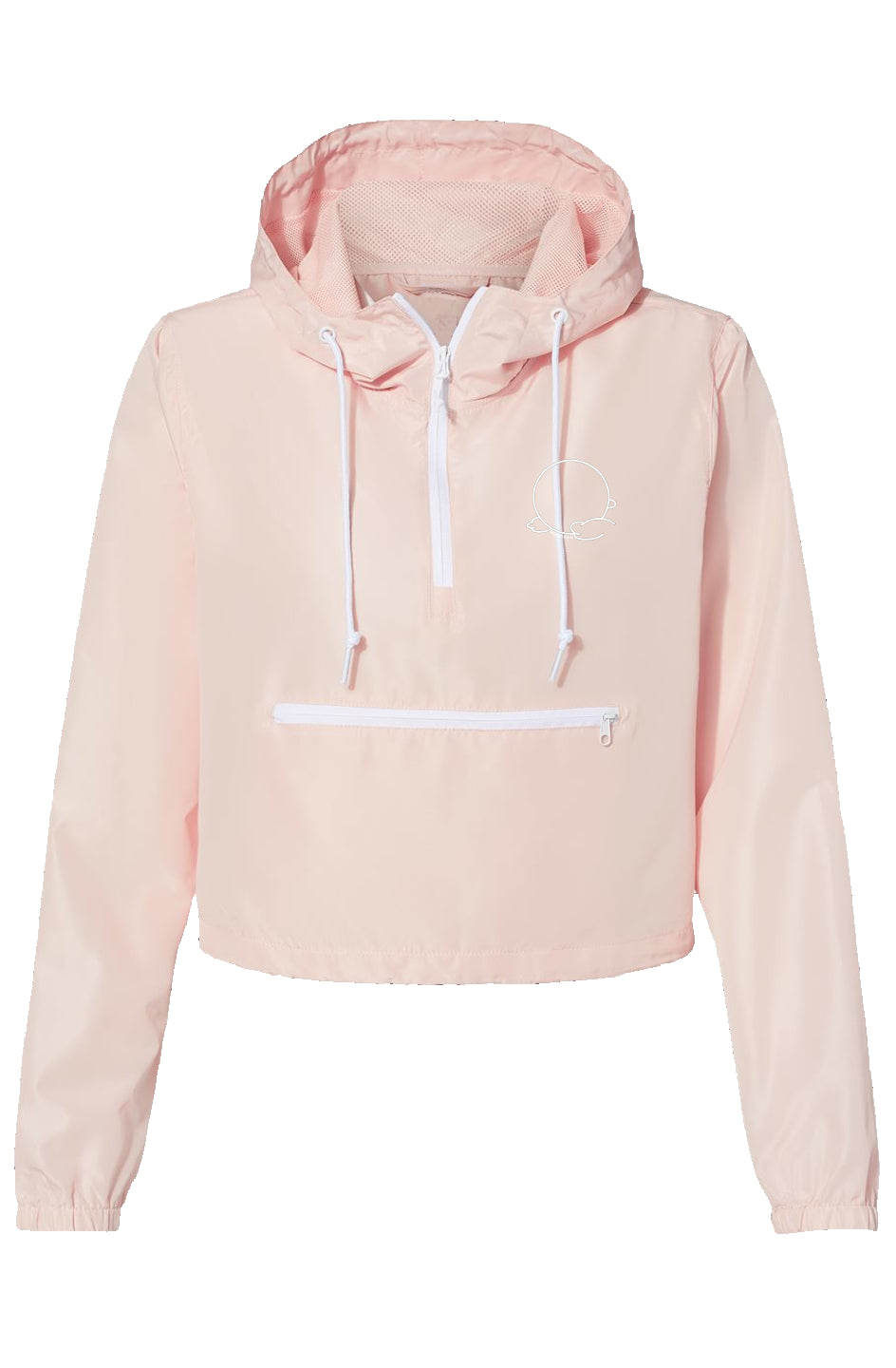 Pullover Crop Windbreaker