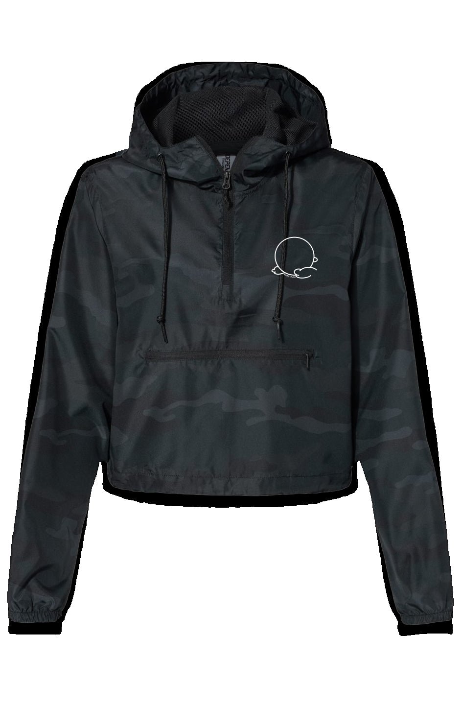 Pullover Crop Windbreaker
