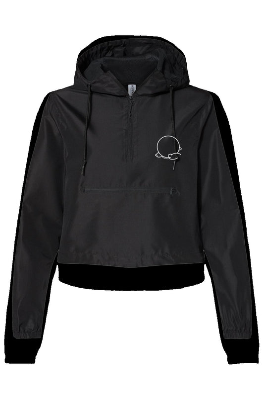 Pullover Crop Windbreaker